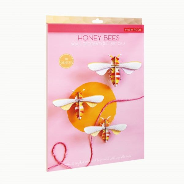 Studio ROOF 3er-Set 'Honey Bees'