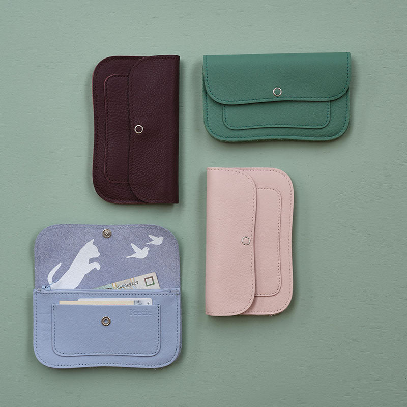 Portemonnaie 'Cat Chase Medium' von Keecie verschiedene Farben