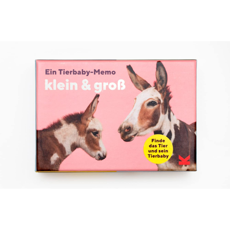 Tierbaby-Memo 'Klein und Groß' Laurence King Verlag