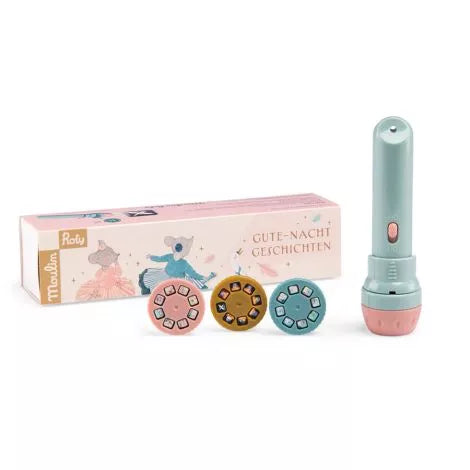 Geschichtentaschenlampe "Le petite école de danse" Moulin Roty