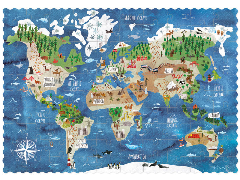 Londji Pocketpuzzle 'Discover The World'
