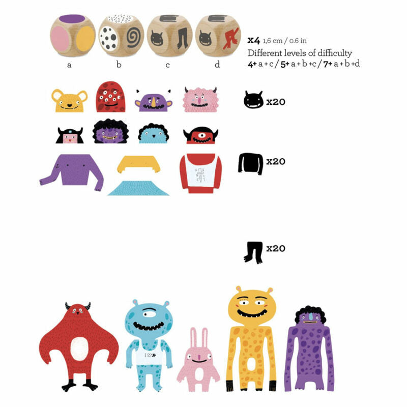 Londji Observation Game 'My Monsters'