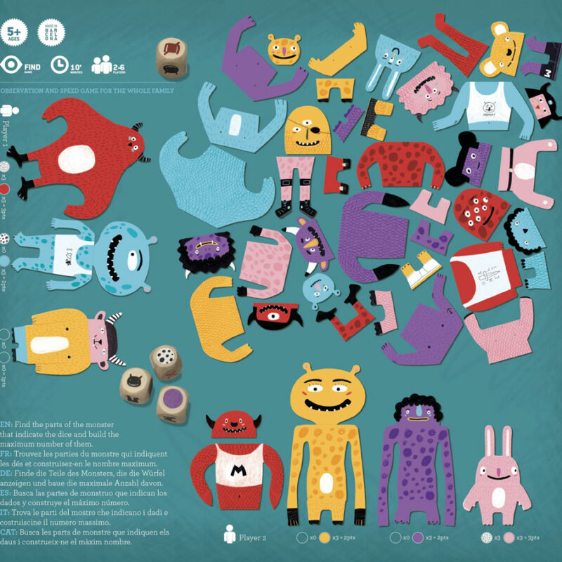 Londji Observation Game 'My Monsters'