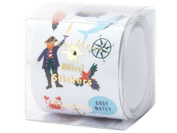 Stickerrolle 'PIRATEN' merimeri