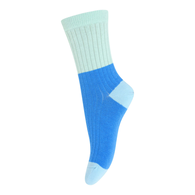 MP Denmark Socken 'block colour - super sonic blue'
