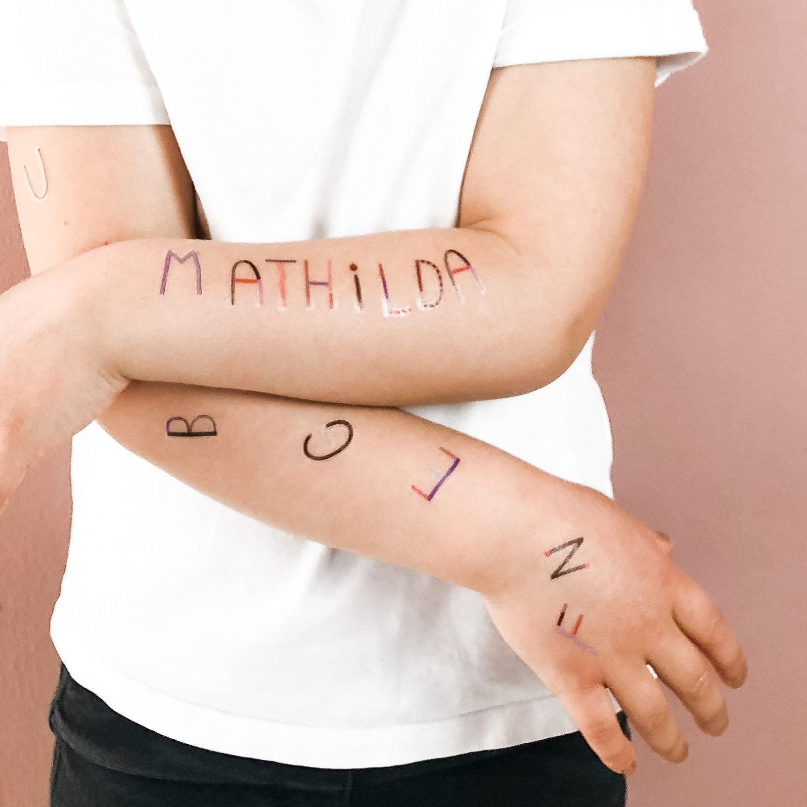 Bio Tattoo 'ABC' Nuukk
