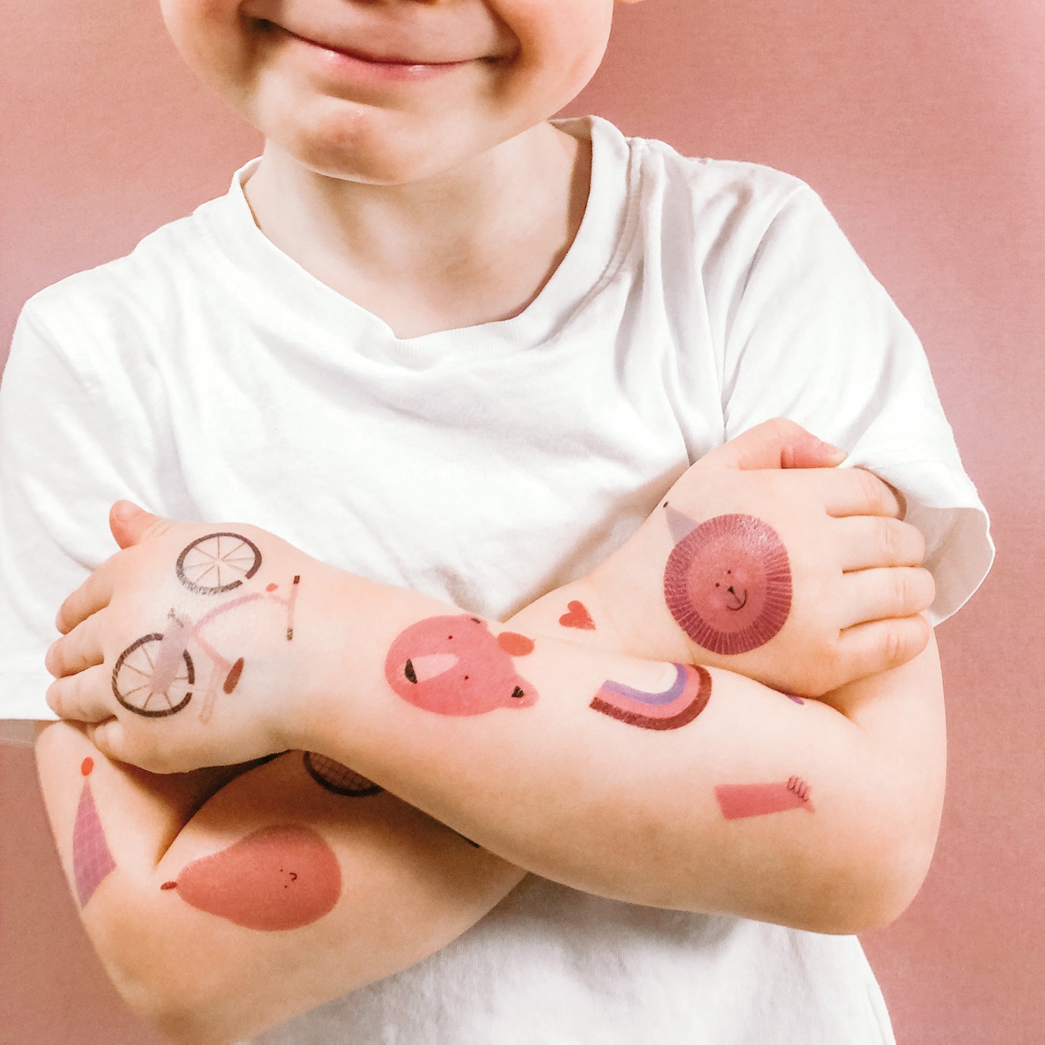 Bio Tattoos 'HAPPY' Nuukk Anna Katharina Jansen