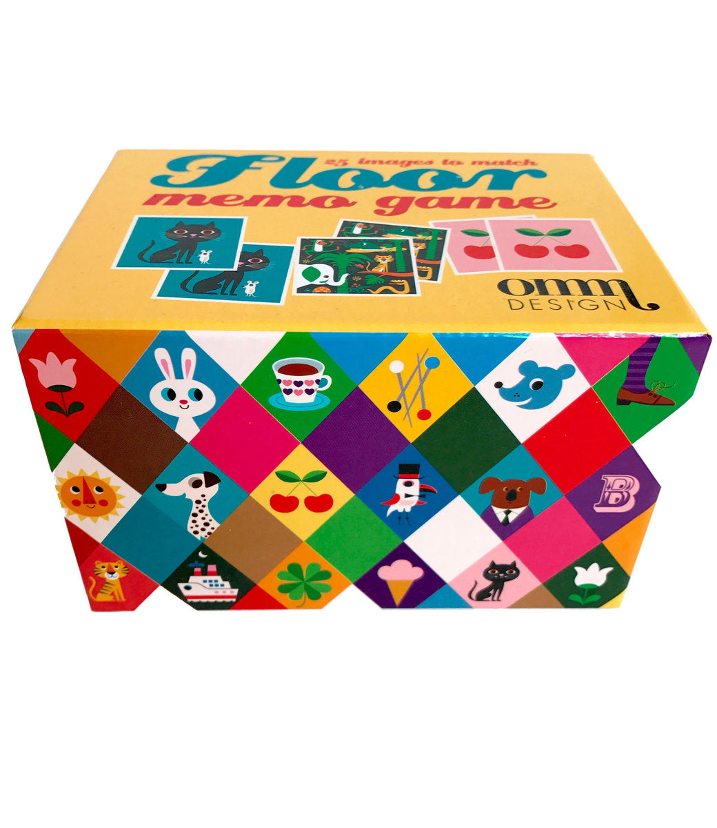 Floor Memo Game 'ECKIGE KARTEN' OMM Design