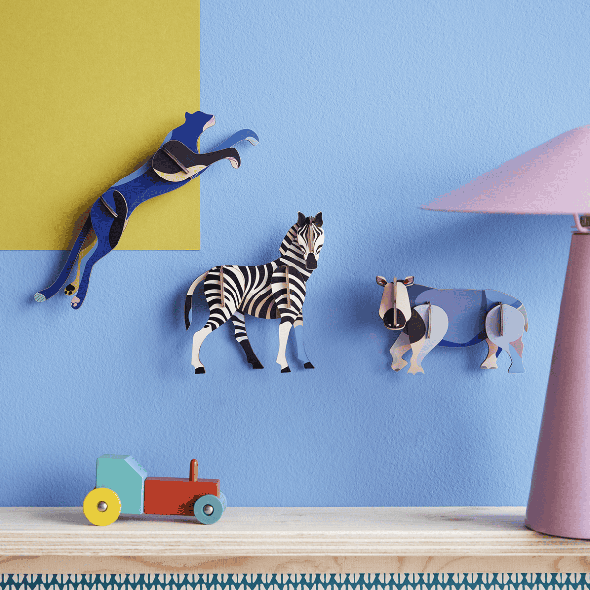 Studio ROOF 'Wild animals - Zebra'