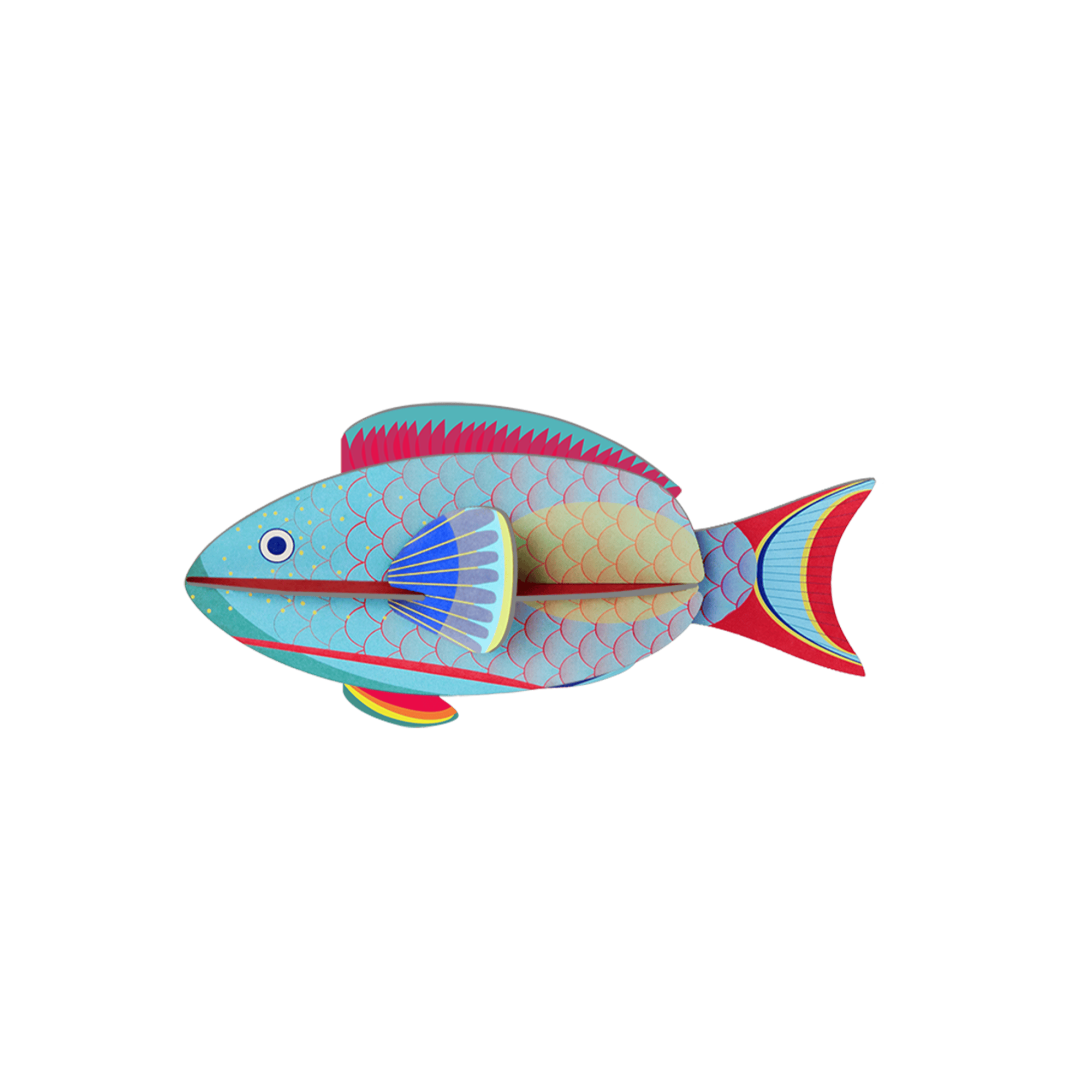 Studio ROOF 'Small sea creature - Parrotfish'