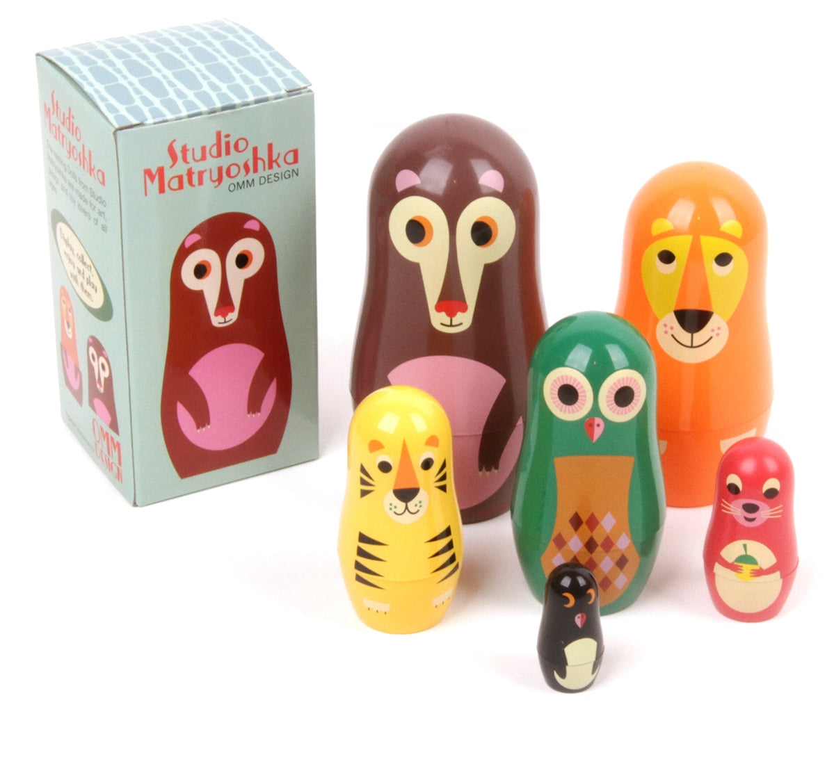 Studio Matryoshka 'ANIMALS' OmmDesign