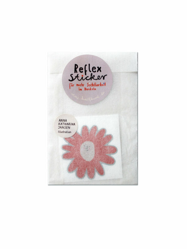 Reflektierende Sticker 'Blume'-3er Set Halfbird