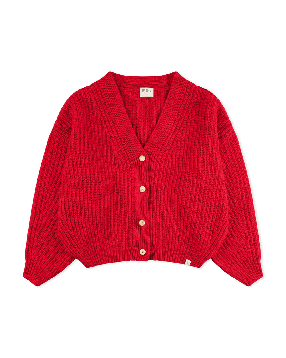 Matona Organic Knit Cardigan Herbst Winter - verschiedene Farben Wolle Baumwolle