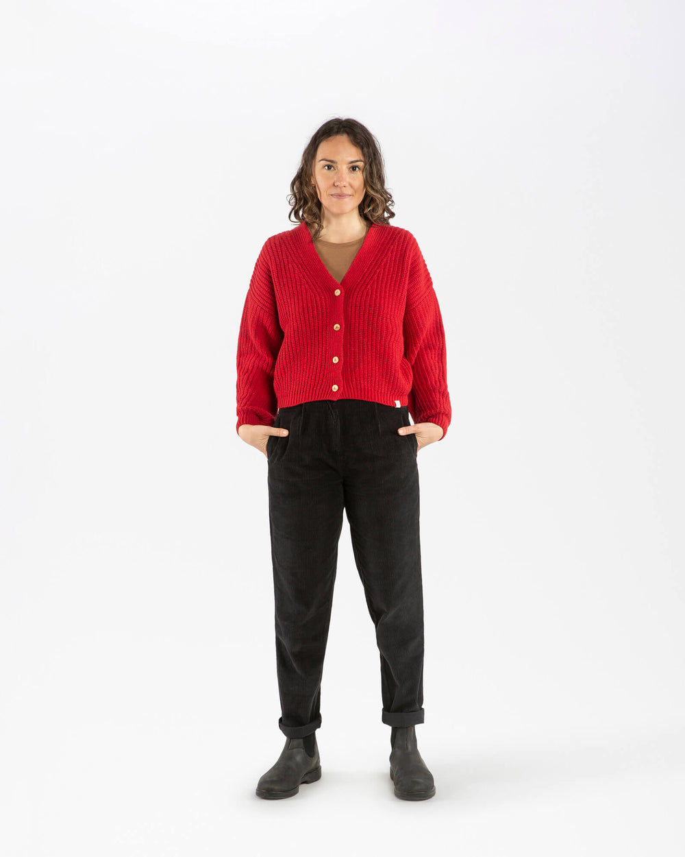 Matona Organic Knit Cardigan Herbst Winter - verschiedene Farben Wolle Baumwolle