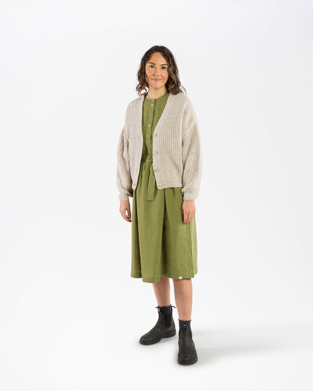 Matona Organic Knit Cardigan Herbst Winter - verschiedene Farben Wolle Baumwolle