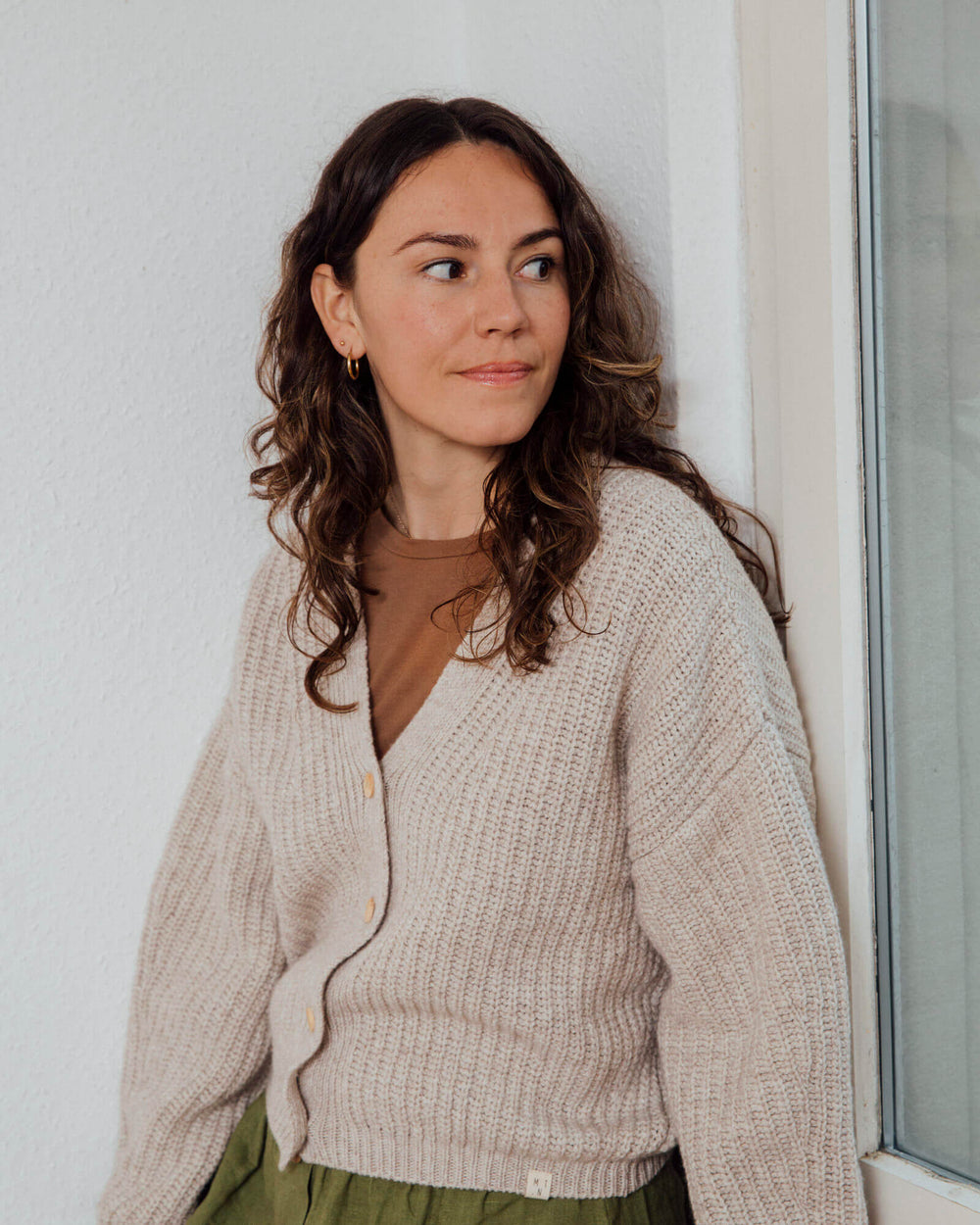 Matona Organic Knit Cardigan Herbst Winter - verschiedene Farben Wolle Baumwolle
