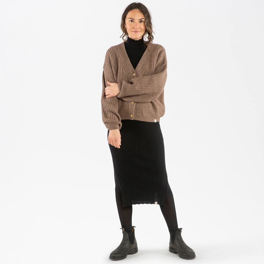 Matona Organic Knit Cardigan Herbst Winter - verschiedene Farben Wolle Baumwolle