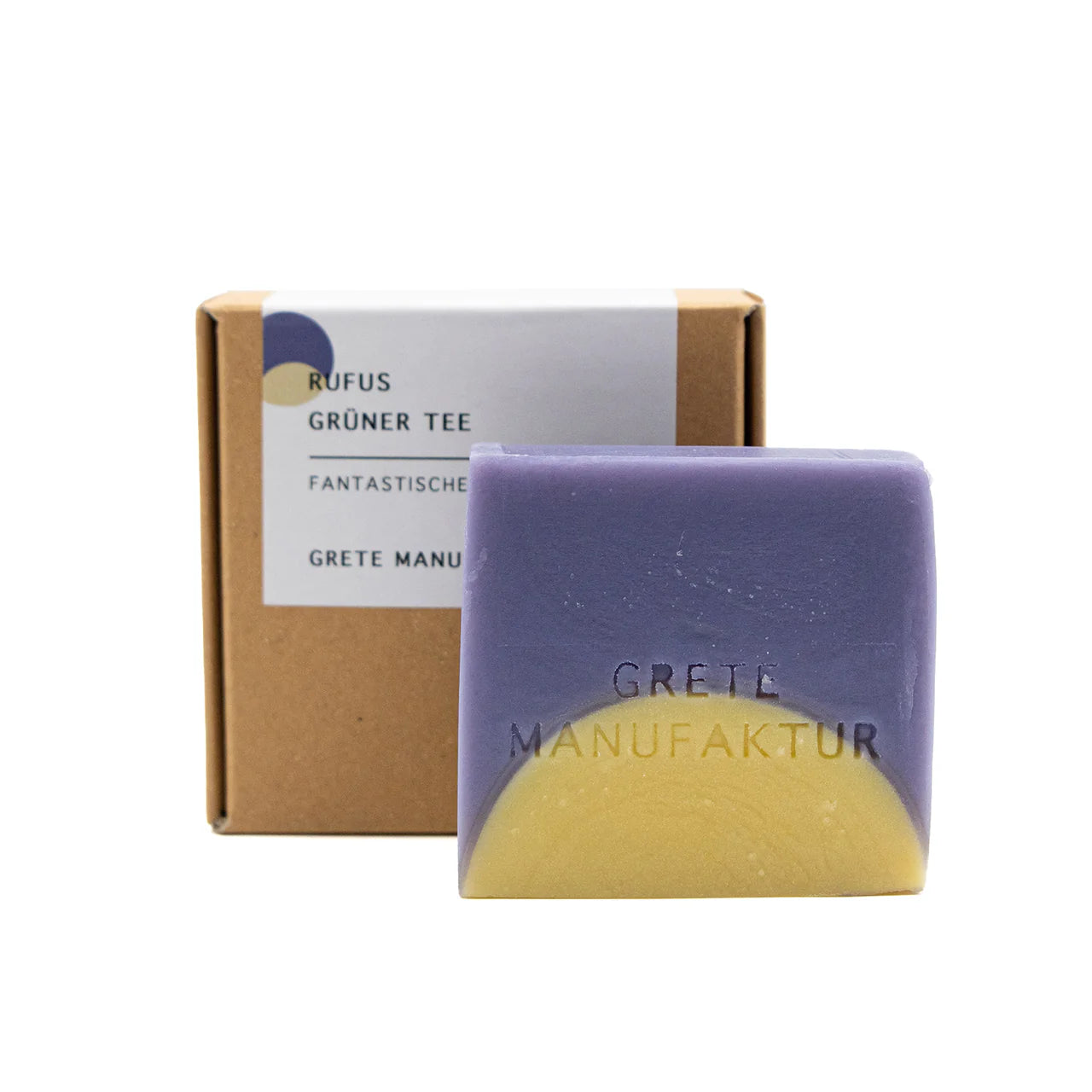Pflegeseife Rufus 'Grüner Tee' Grete Manfutaktur