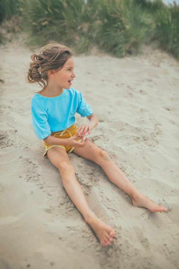 Shorts 'Soft Jacquard/Golden Yellow' Baba Kidswear