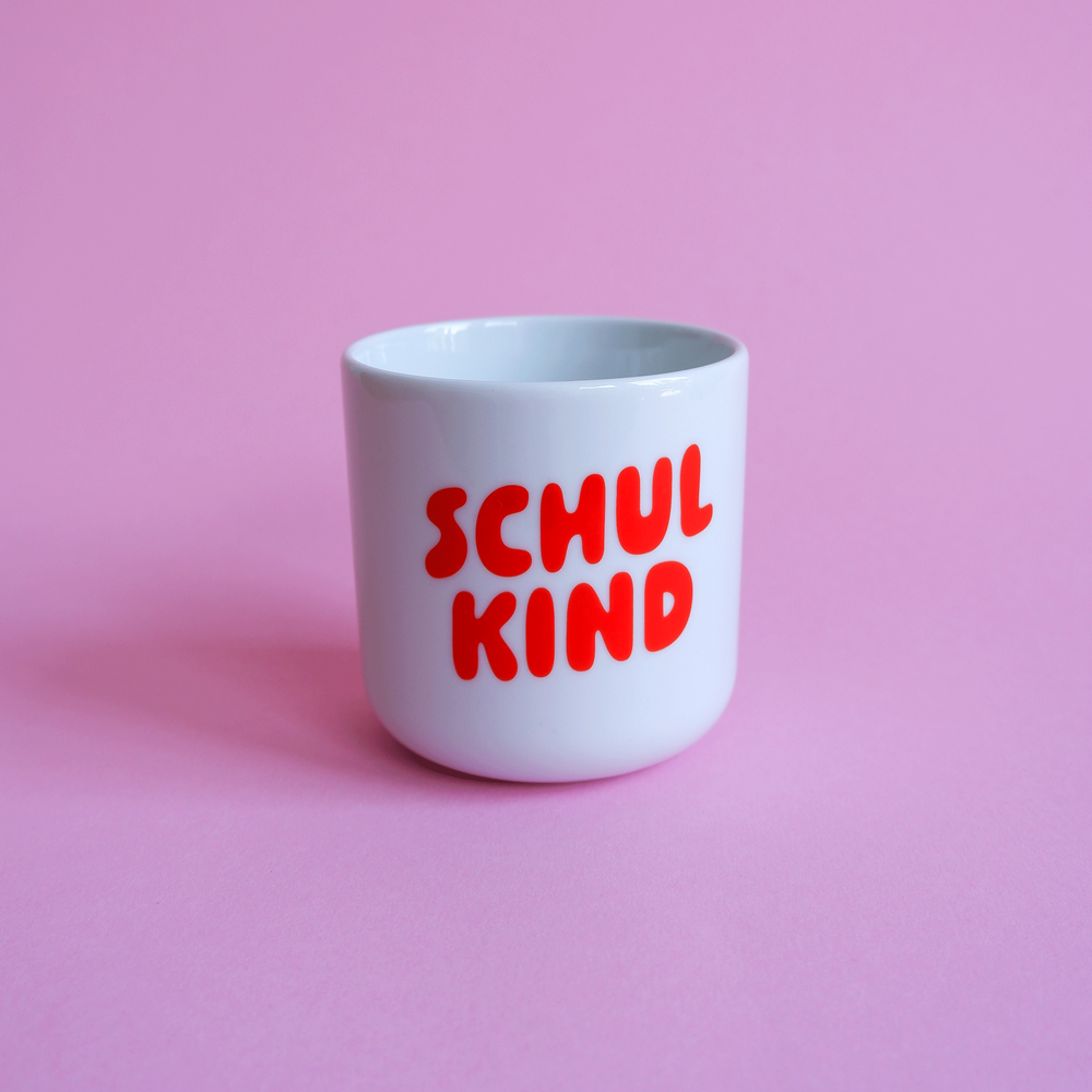Porzellanbecher 'Schulkind'  tinyday