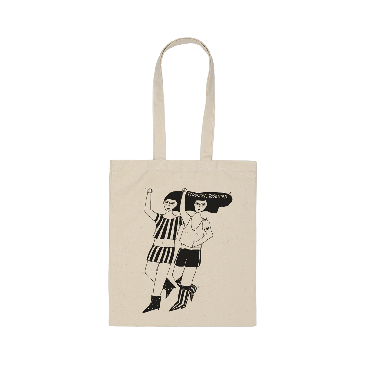 helen b Stoffbeutel 'stronger together'