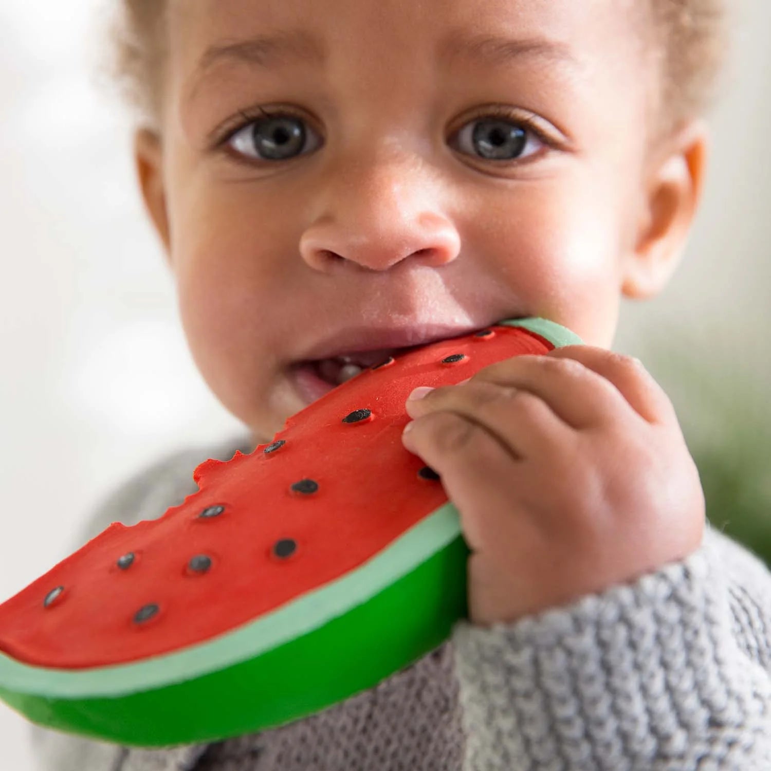 Oli & Carol 'Wally the Watermelon Baby Teether' Baby Beißring