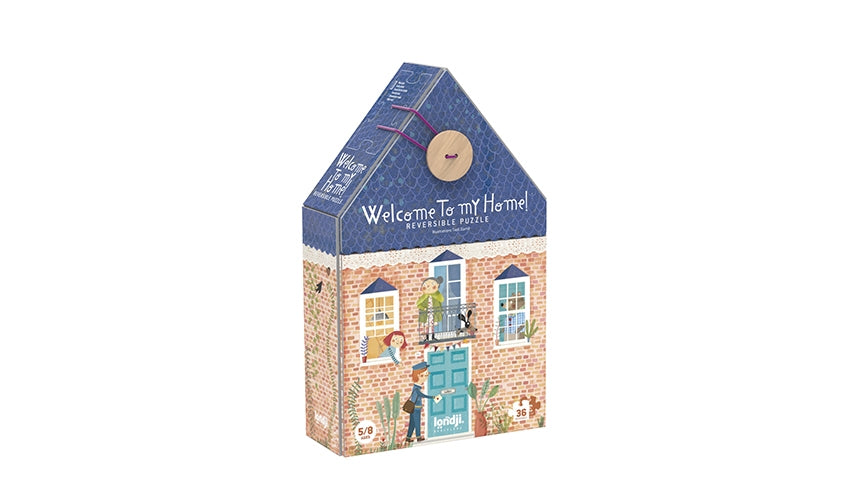 Londji Wende-Puzzle 'Welcome To My Home'