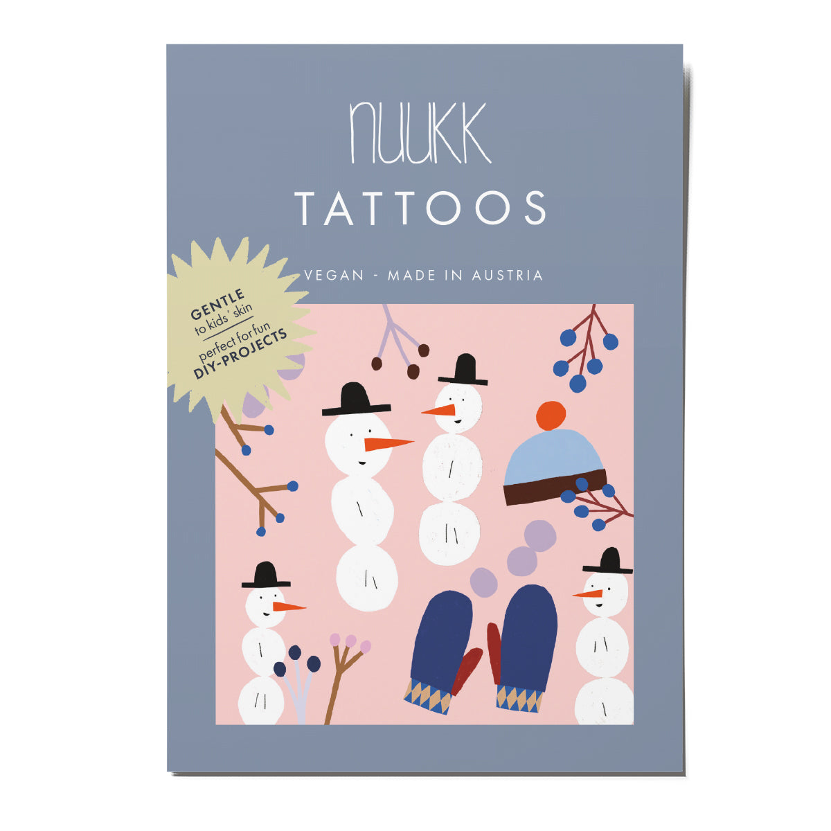 Bio Tattoos 'Winter Spaß' Nuukk Anna Katharina Jansen