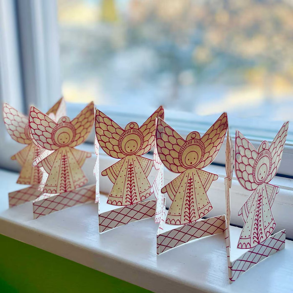 A World of Craft -Engel Folklore- Weihnachtsschmuck
