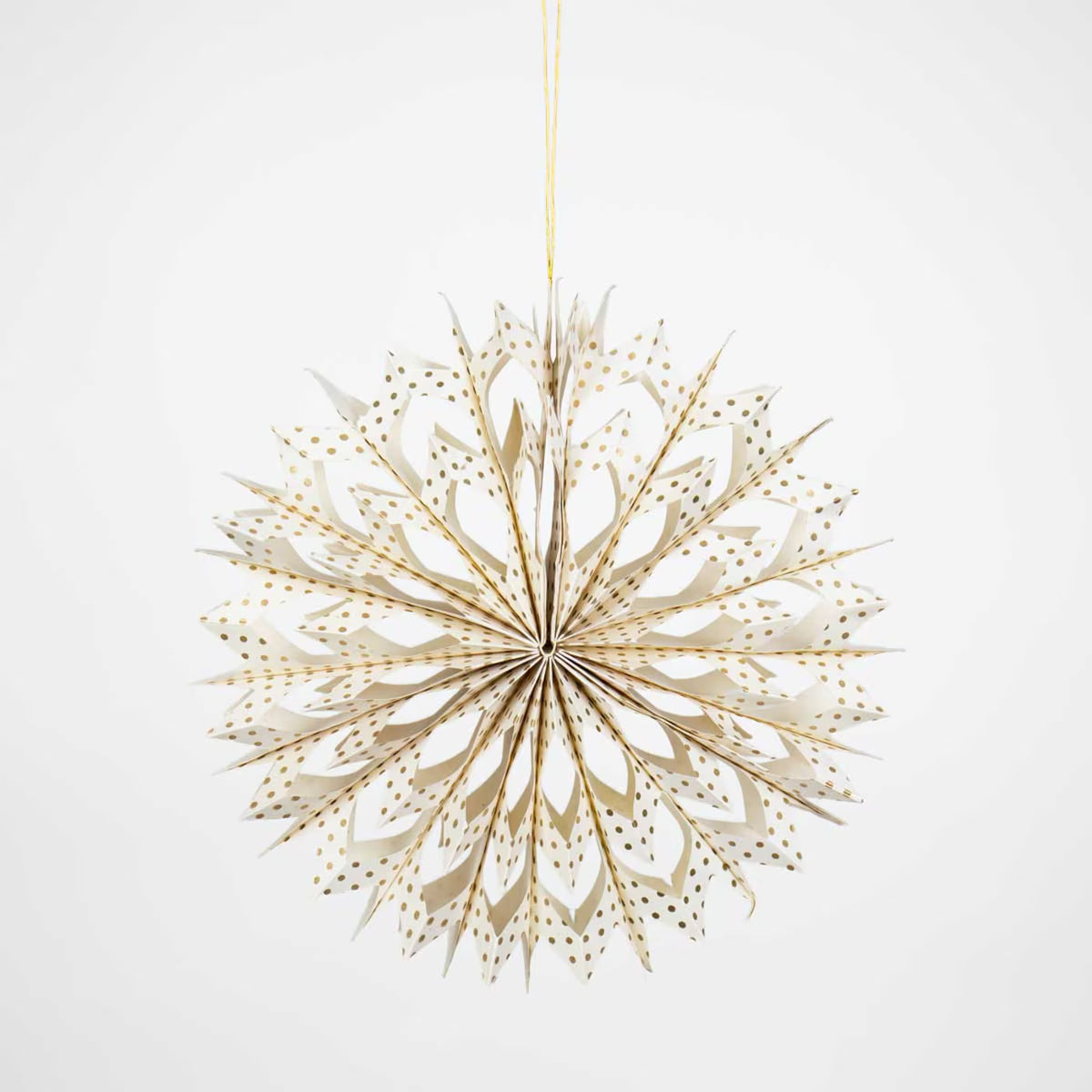 A World of Craft- Nova Weihnachtsstern L Weiss/gold-